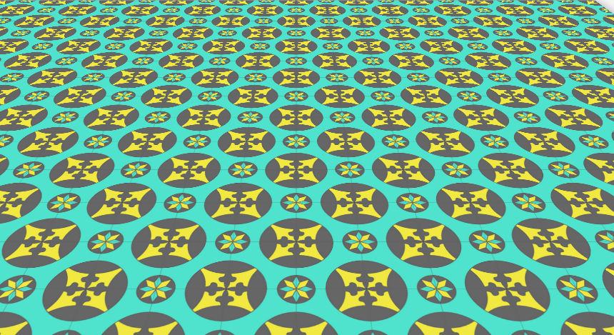 Retro Patterned Tile | Ottoman Palace Tile Decoration (Digital Product) - Image 2