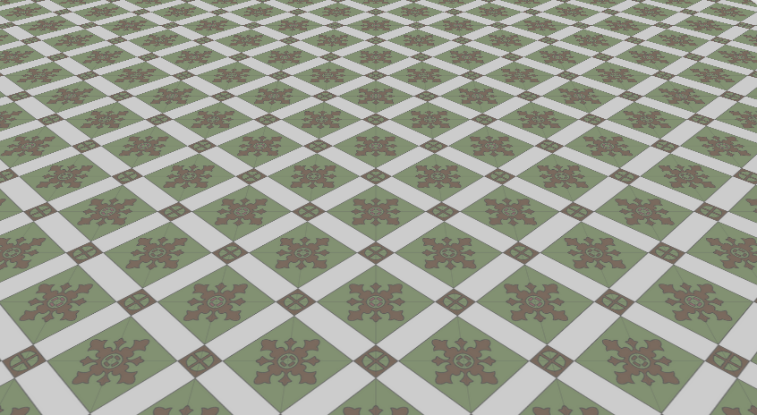 Tile Mold Moroco | 4 Patterns Form a Whole Design | (digital download) - Image 3