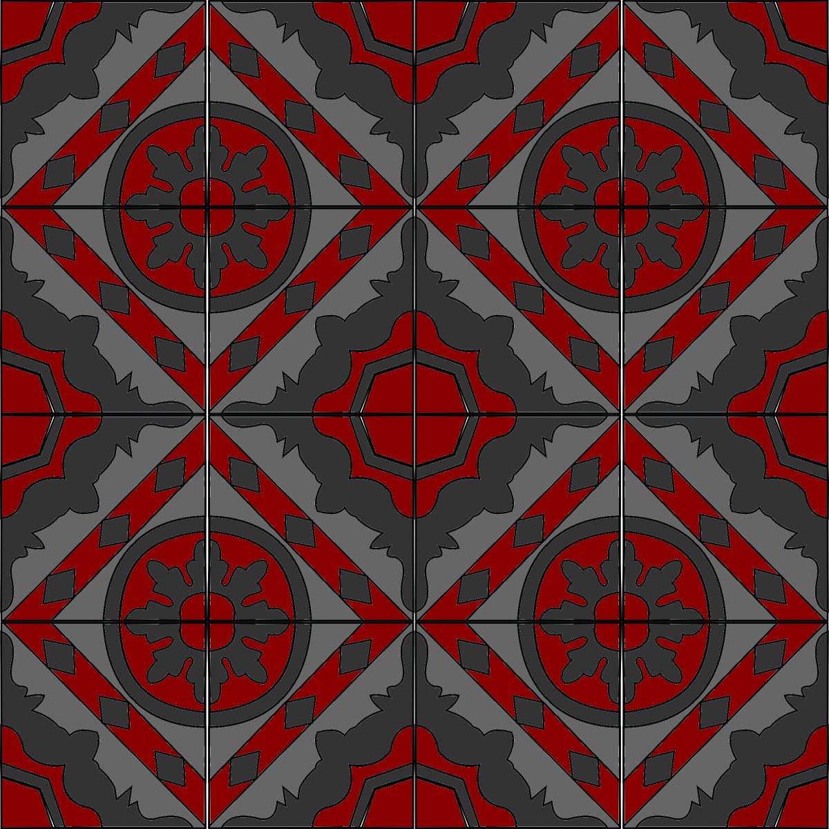 Moroccan ceramic patterns are one of the special designs. STL File Digital Product - Image 2