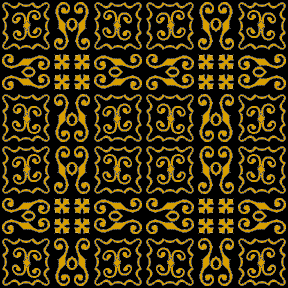Antique Turkish Tile Mold, Digital Tile Mold - Image 2