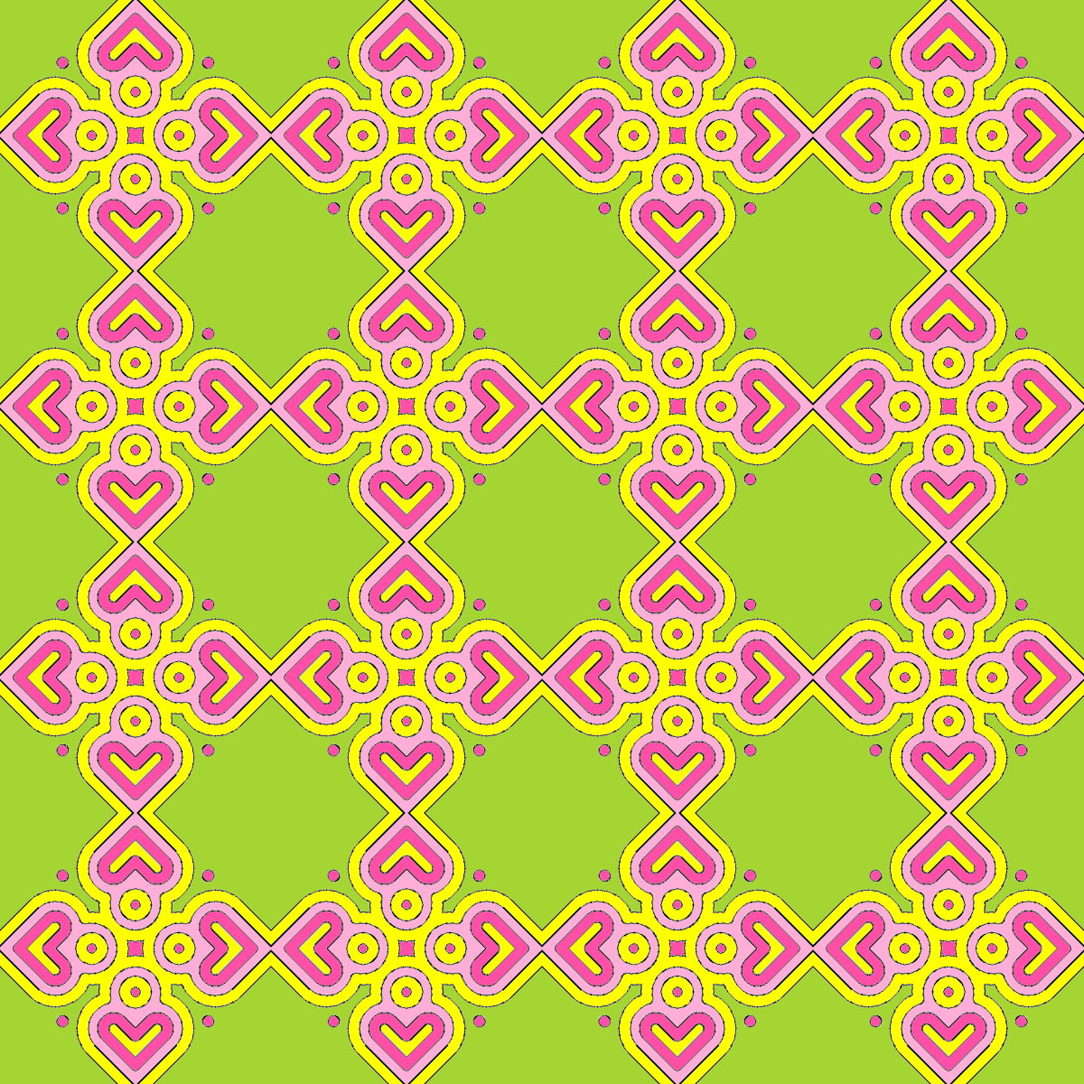 Heart Patterned Tile Molds Handmade Tiles (Digital Product) - Image 2